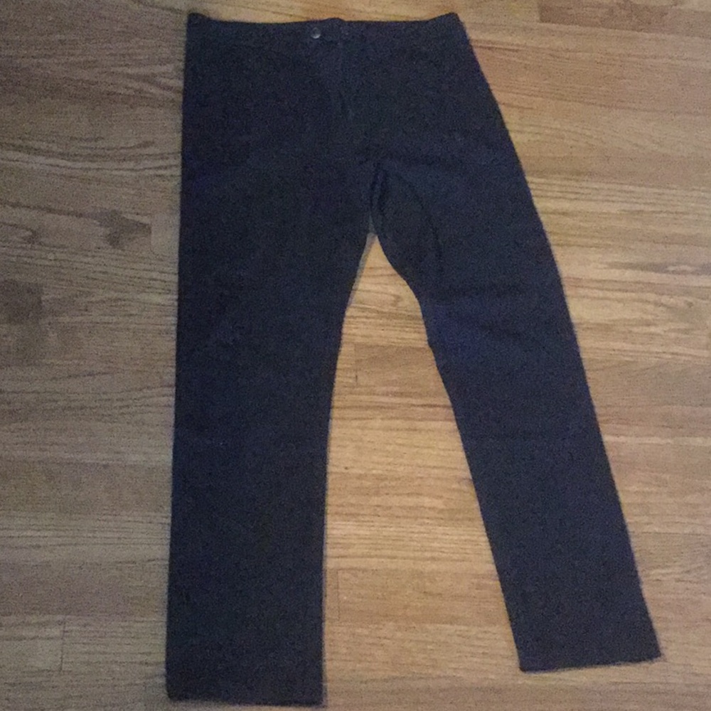 Vince black straight leg pants